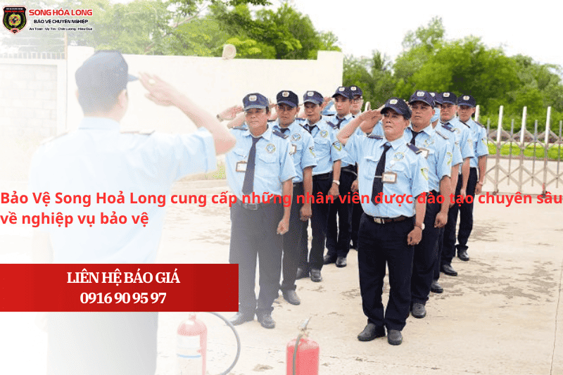 Buổi huấn luyện nghiệp vụ PCCC định kỳ của bảo vệ Song Hỏa Long