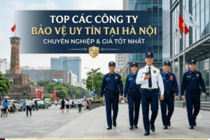Top Các Công Ty Bảo Vệ Uy Tín Tại Hà Nội Chuyên Nghiệp & Giá Tốt Nhất