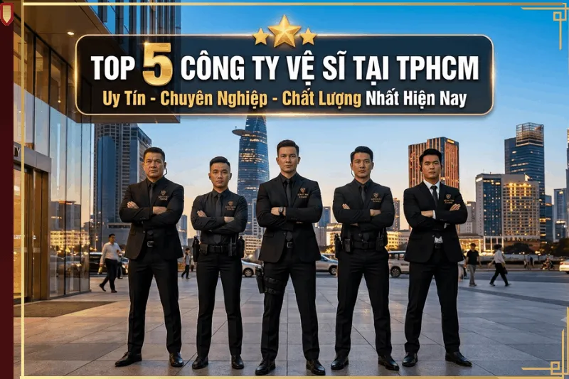 Top 5 Công Ty Vệ Sĩ Uy Tín Tại TPHCM