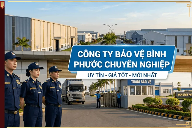 Dịch vụ từ công ty bảo vệ Bình Phước chuyên nghiệp tại khu công nghiệp