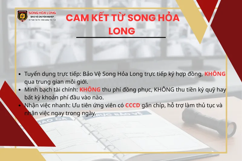 Song Hoả Long Tuyển Bảo Vệ Thời Vụ TPHCM