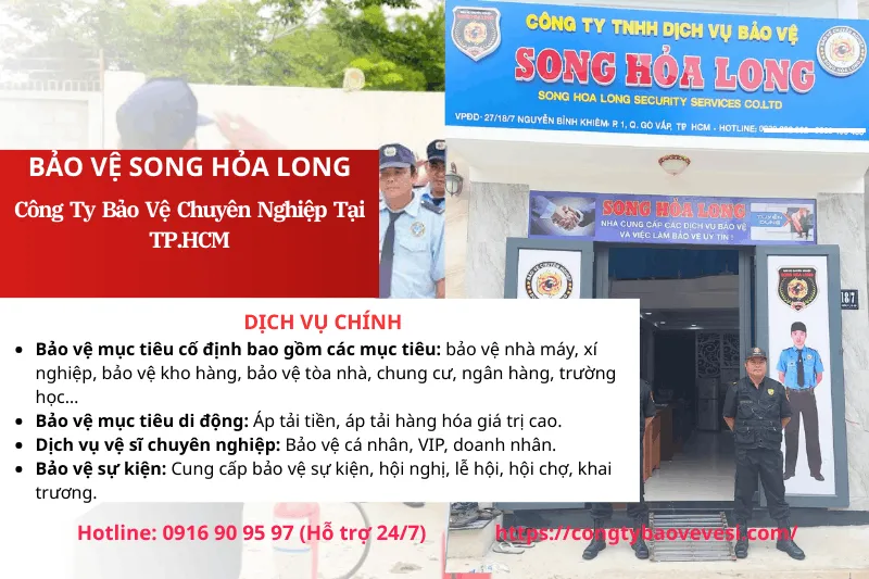 Giới Thiệu Về Bảo Vệ Song Hỏa Long Công Ty Bảo Vệ Chuyên Nghiệp Tại TPHCM