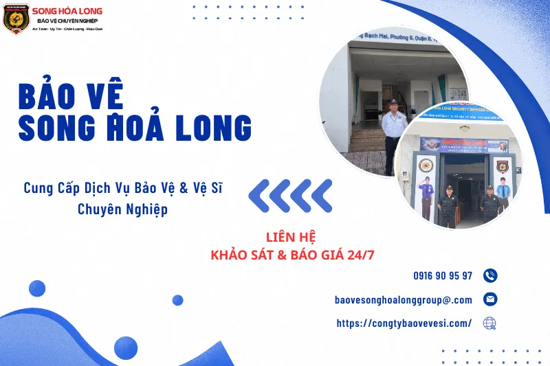 Bảo vệ Song Hỏa Long Group cung cấp dịch vụ bảo vệ trường học chuyên nghiệp