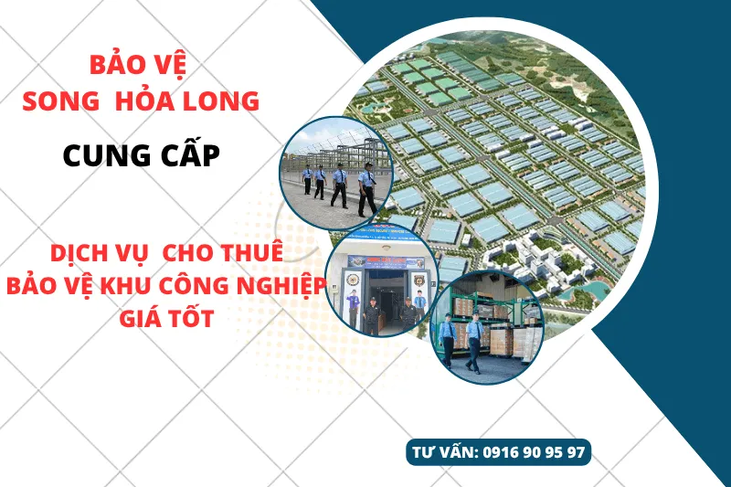 Đội ngũ bảo vệ Song Hỏa Long Group triển khai dịch vụ an ninh tại khu công nghiệp
