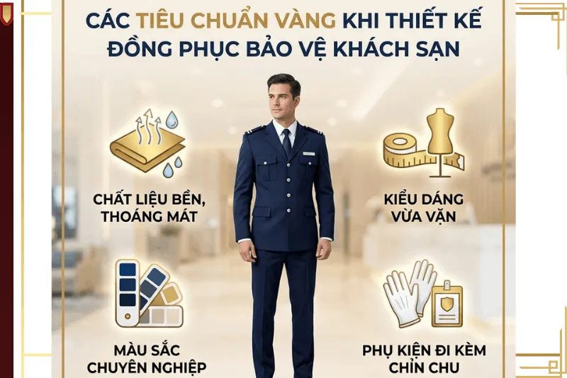 tieu-chuan-vang-thiet-ke-dong-phuc-bao-ve-khach-san Tiêu chuẩn thiết kế đồng phục bảo vệ khách sạn chuyên nghiệp